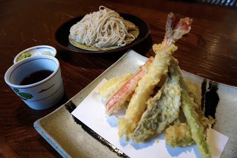 天ぷらそば（冷）