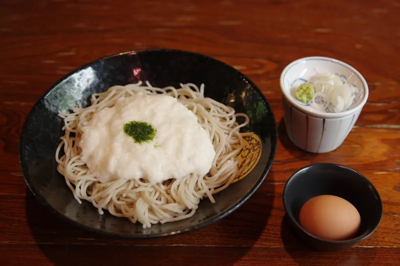 とろろそば